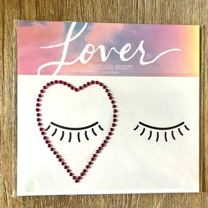 Taylor Swift LOVER Heart Shaped Face Gems